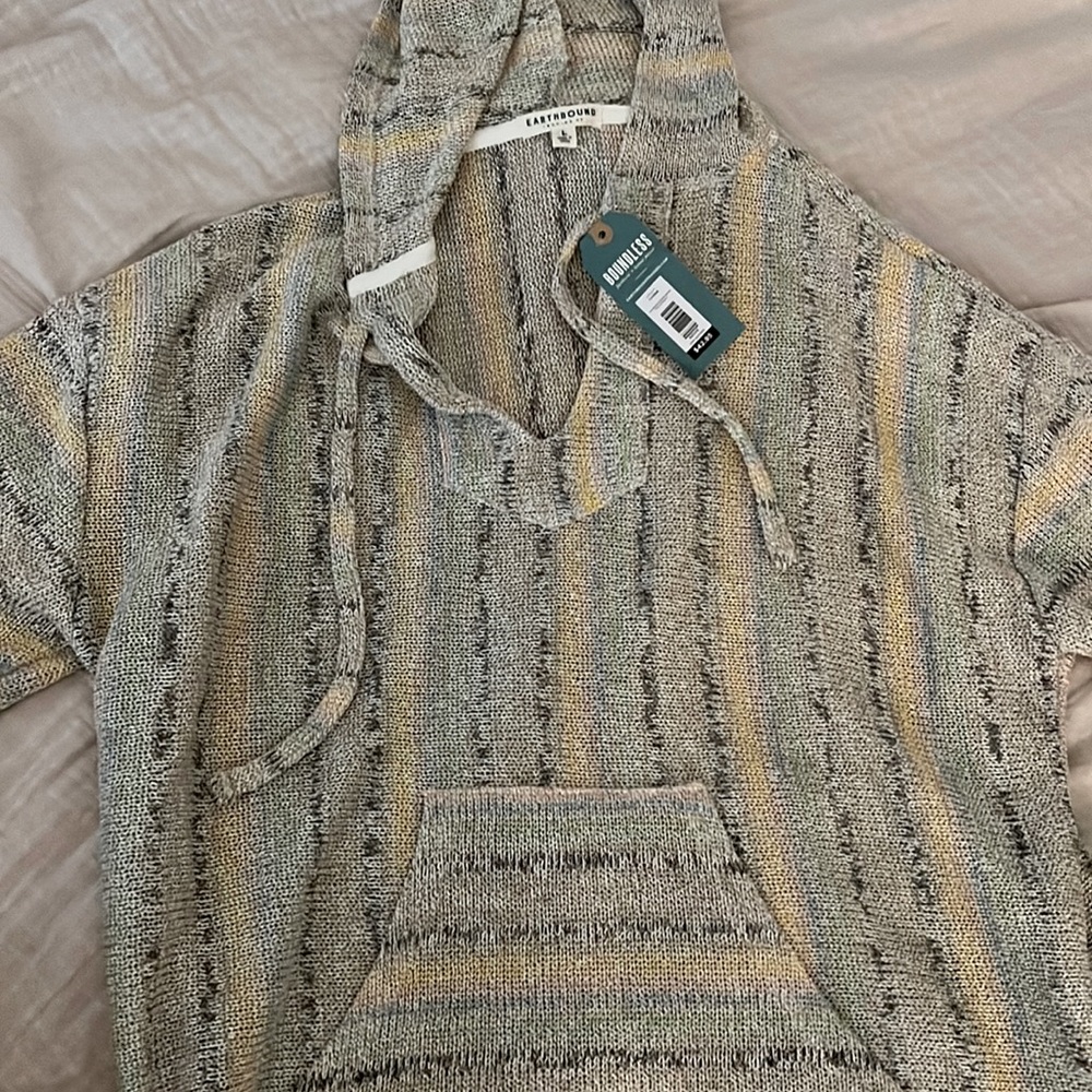 Hoodie strip Baja pullover